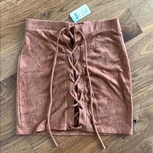 Taupe Caramel skirt